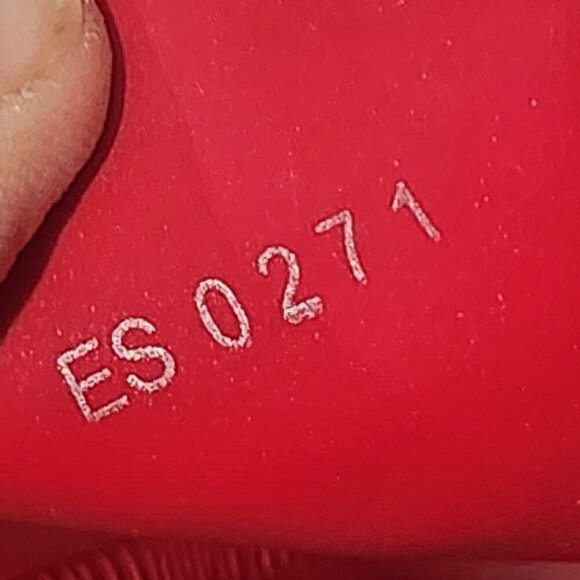 Givenchy Paris, Red Slide Flat Sandals, Authentic - Picture 10 of 11